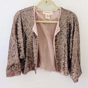 STICH & KNOT Sequin Short Jacket - Anthropologie